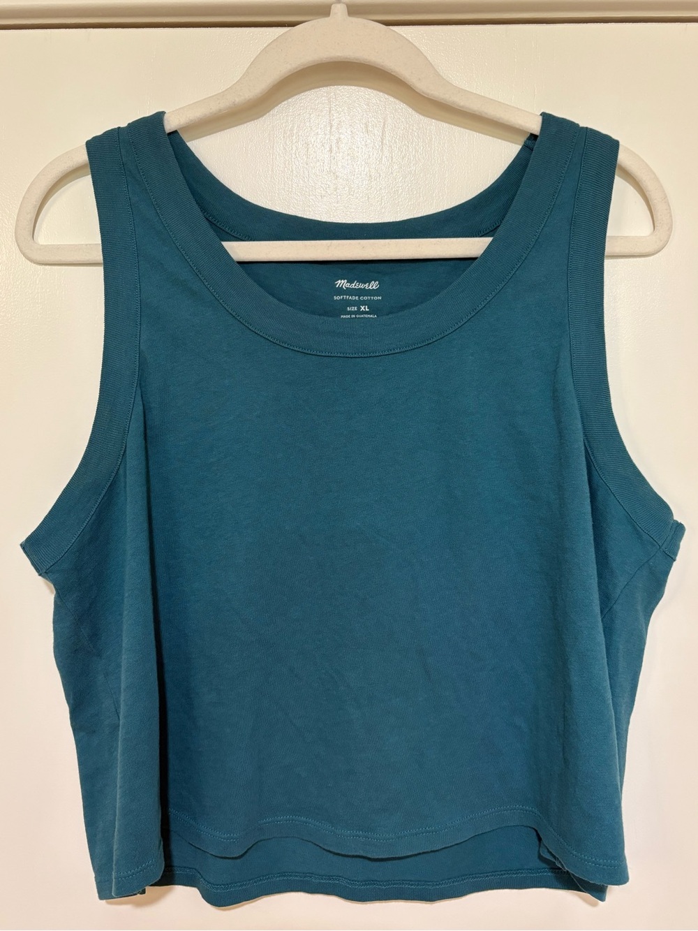 Madewell Softfade Cotton Crop Tank